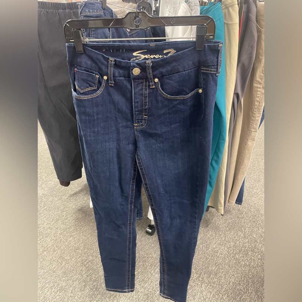 Seven7 Women's Deep Indigo Skinny Jeans NWOT Size 6